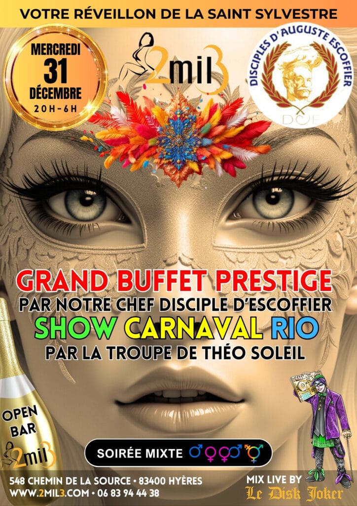 Réveillon 31 décembre club libertin